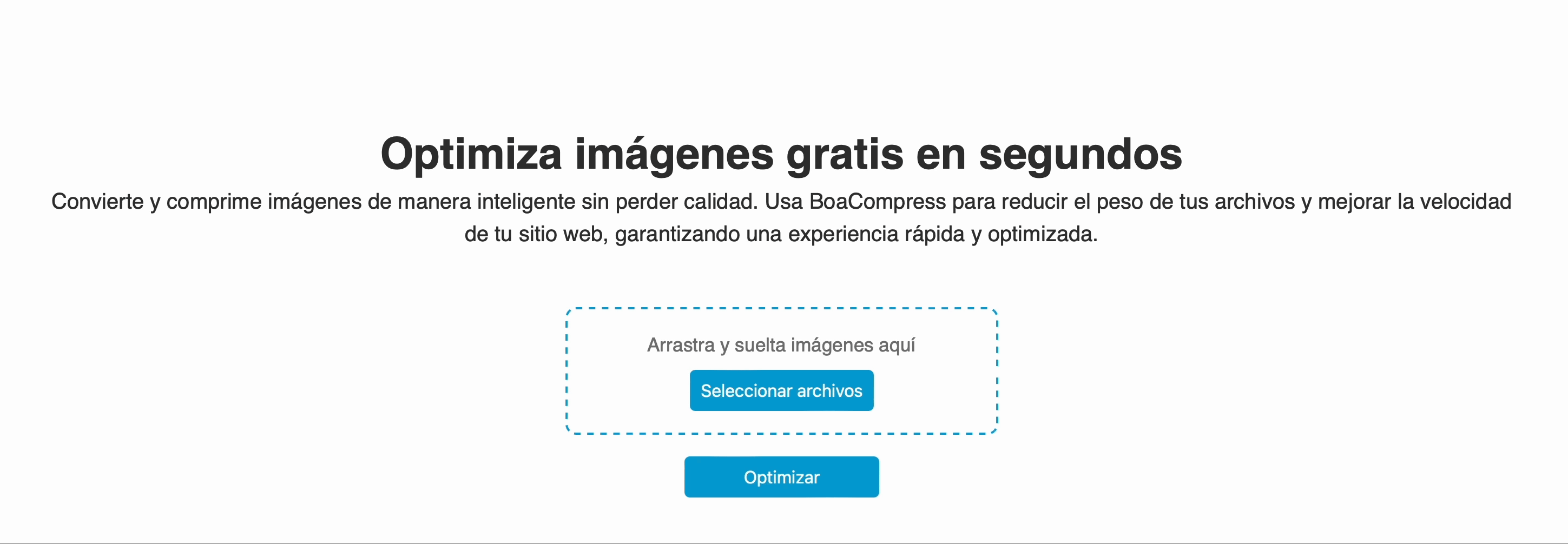 Instrucciones de cómo utilizar el compresor en formato GIF